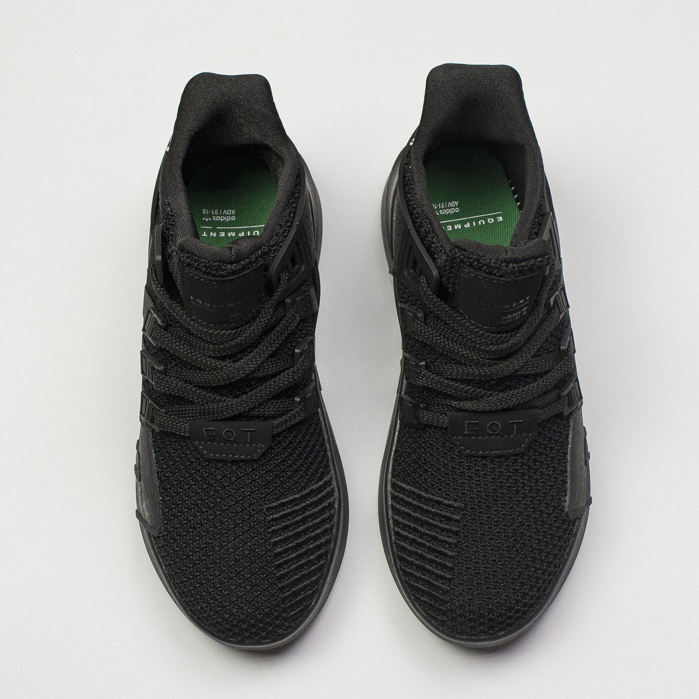 All black adidas eqt best sale